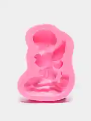Розовый молд силиконовый 3D "Ангел"