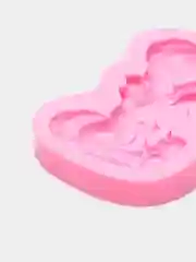 Розовый молд силиконовый 3D "Ангел"