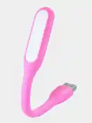 Розовый светодиодный USB-фонарик портативный, гибкий