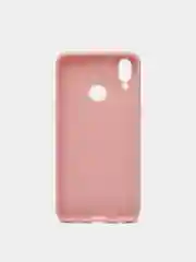 Розовый чехол для Samsung Galaxy A10S силиконовый