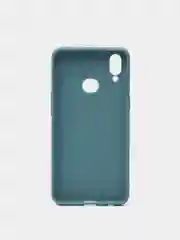 Голубой чехол для Samsung Galaxy A10S силиконовый