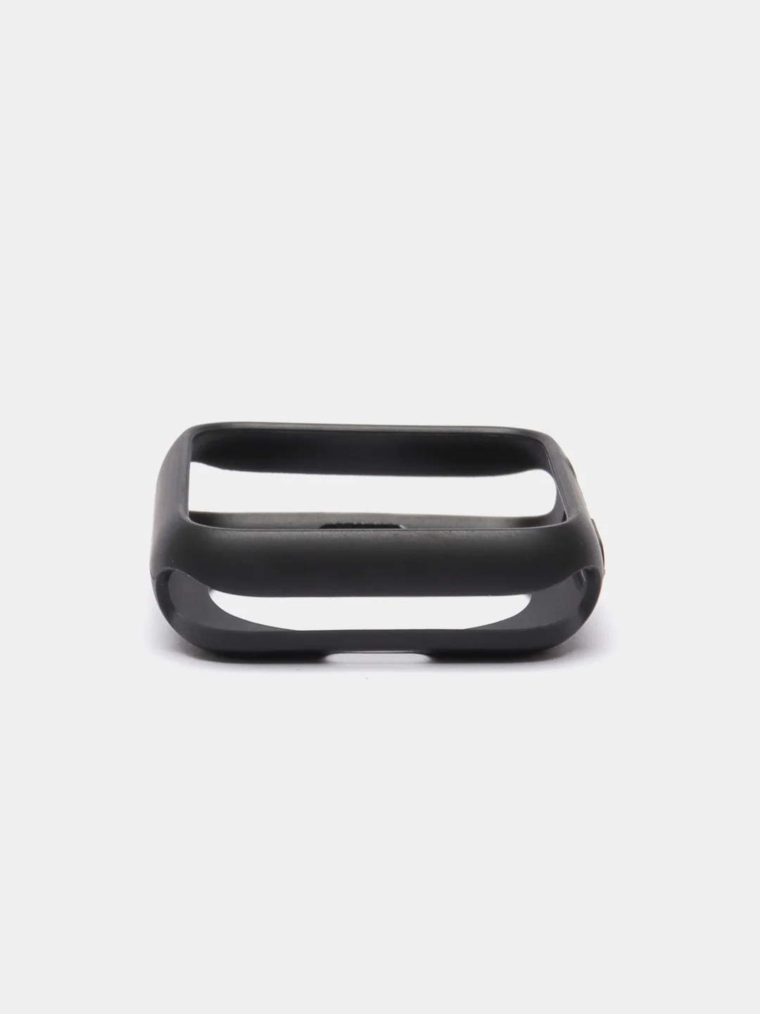 Черный чехол для Apple Watch силиконовый, 1 / 2 / 3 / 4 / 5 / 6 / 7 / SE