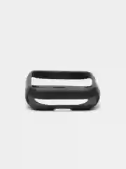 Черный чехол для Apple Watch силиконовый, 1 / 2 / 3 / 4 / 5 / 6 / 7 / SE
