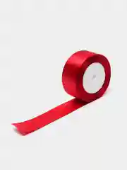 Вишнёвый лента атласная ширина 40 мм,22 метра
