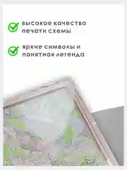 Алмазная мозаика на подрамнике "Пески времени", 30х40 см