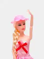 Розовый игрушка Кукла
