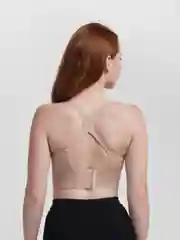 Мятный женский спортивный топ