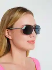 Серебряный солнцезащитные очки, 3 цвета