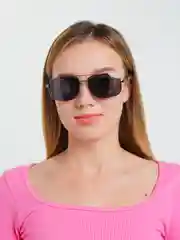 Серебряный солнцезащитные очки, 3 цвета