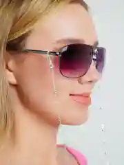 Серебряный цепочка для очков, цепь