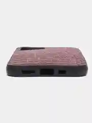 Чехол для IPHONE 12/12 PRO, рептилия, бордовый