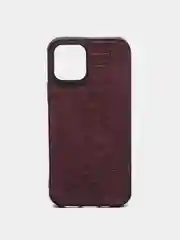 Чехол для IPHONE 12/12 PRO, рептилия, бордовый
