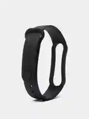 Черный ремешок для фитнес-браслета Xiaomi Mi Band 5 / Mi Band 6