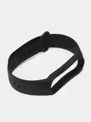 Черный ремешок для фитнес-браслета Xiaomi Mi Band 5 / Mi Band 6