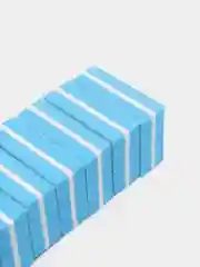 Голубой баф мини для ногтей