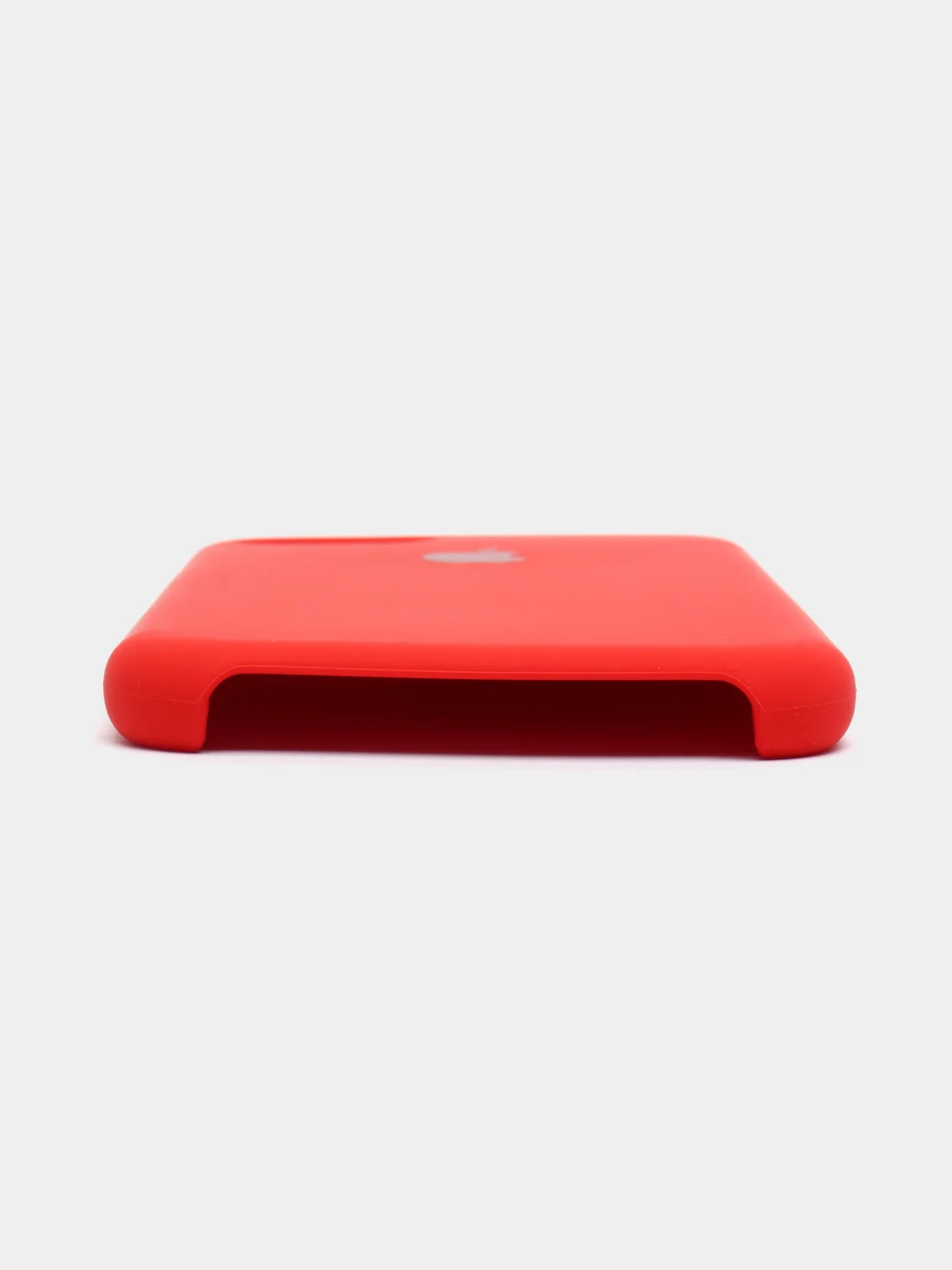 Алый чехол Silicone Case для iPhone 7, 8, SE 2020, с открытым низом