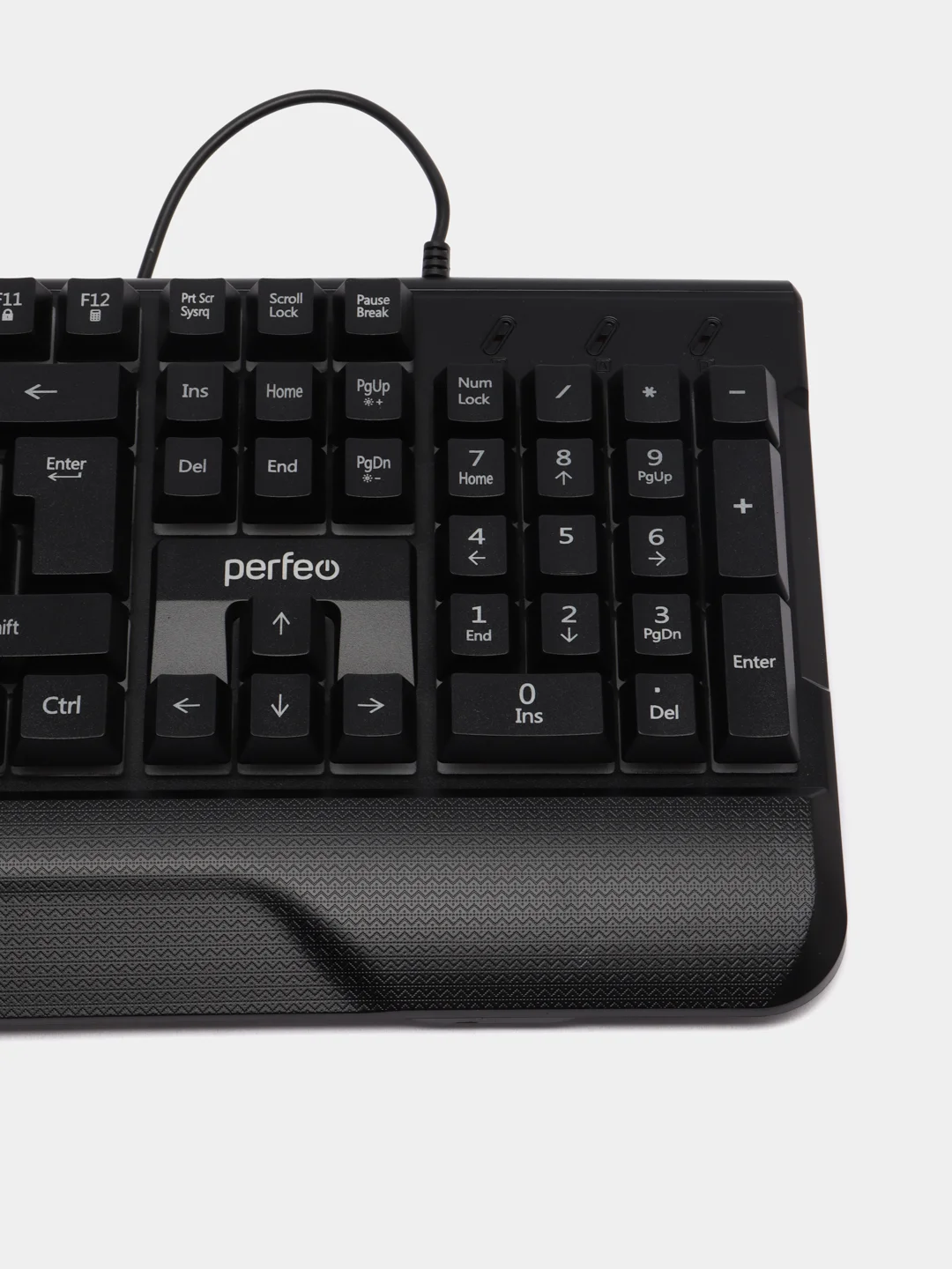 Perfeo клавиатура "Winner", Game design, подсветка, USB, черный