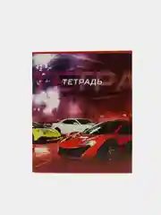 Оранжевый тетрадь "Авто", 48 листов