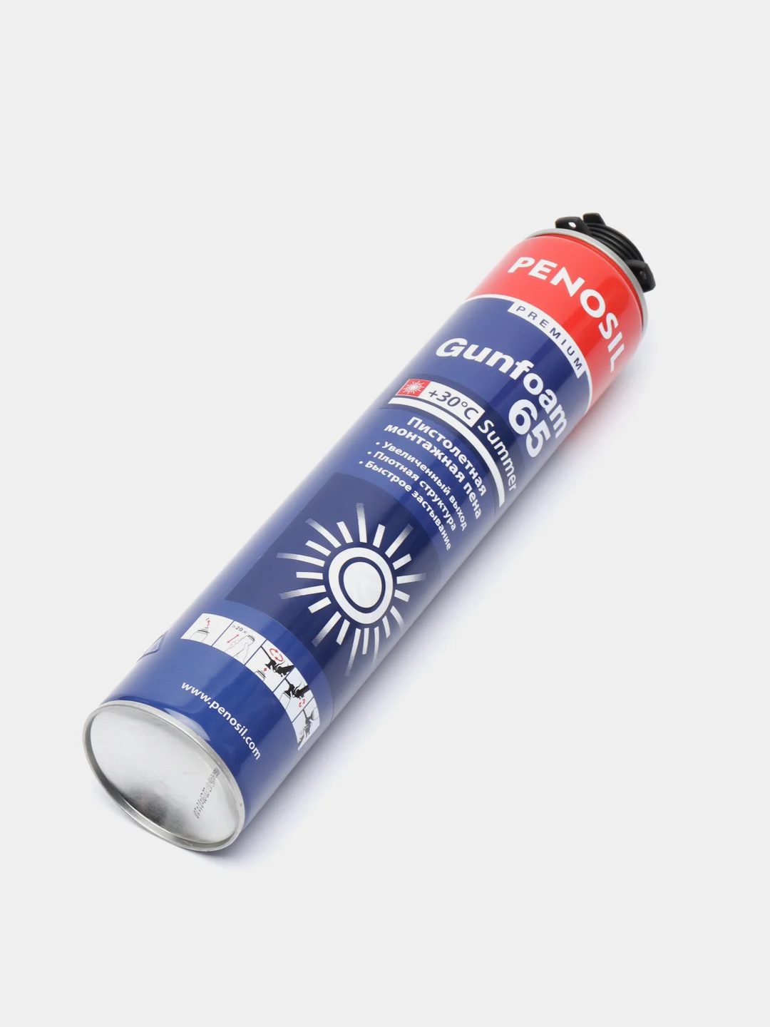 Монтажная пена PENOSIL Premium Gunfoam 65, 870 мл