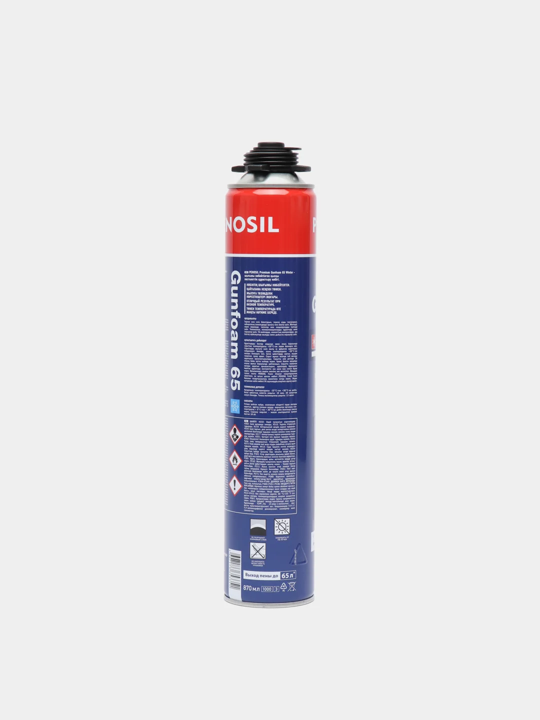 Монтажная пена PENOSIL Premium Gunfoam 65, 870 мл