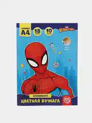 Синий бумага цветная "Холодное сердце, Тачки, Марвел, My little пони, Принцессы", А4 / А5