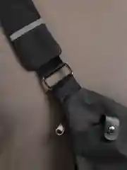 Черный мужская сумка через плечо