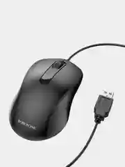 Черный проводная мышь компьютерная мышь Sensitive Borofone BG4