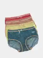 Багровый трусы слипы женские