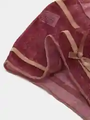 Багровый трусы слипы женские
