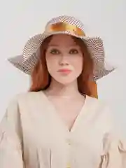 Бронзовый шляпа женская летняя