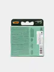 Сменные картриджи для бритья, кассеты, лезвия, BIC Flex 3 Hybrid Sensitive, 4 штуки