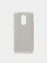 Серебряный чехол Xiaomi  Redmi 5+, силиконовый, усиленный