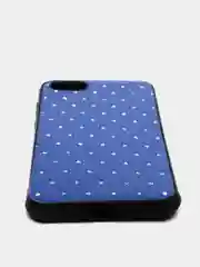 Синий чехол для Honor 7A, 7A Prime, 7S, Huawei Y5 2018, Y5 Lite, Y5 Prime под кожу, со стразами