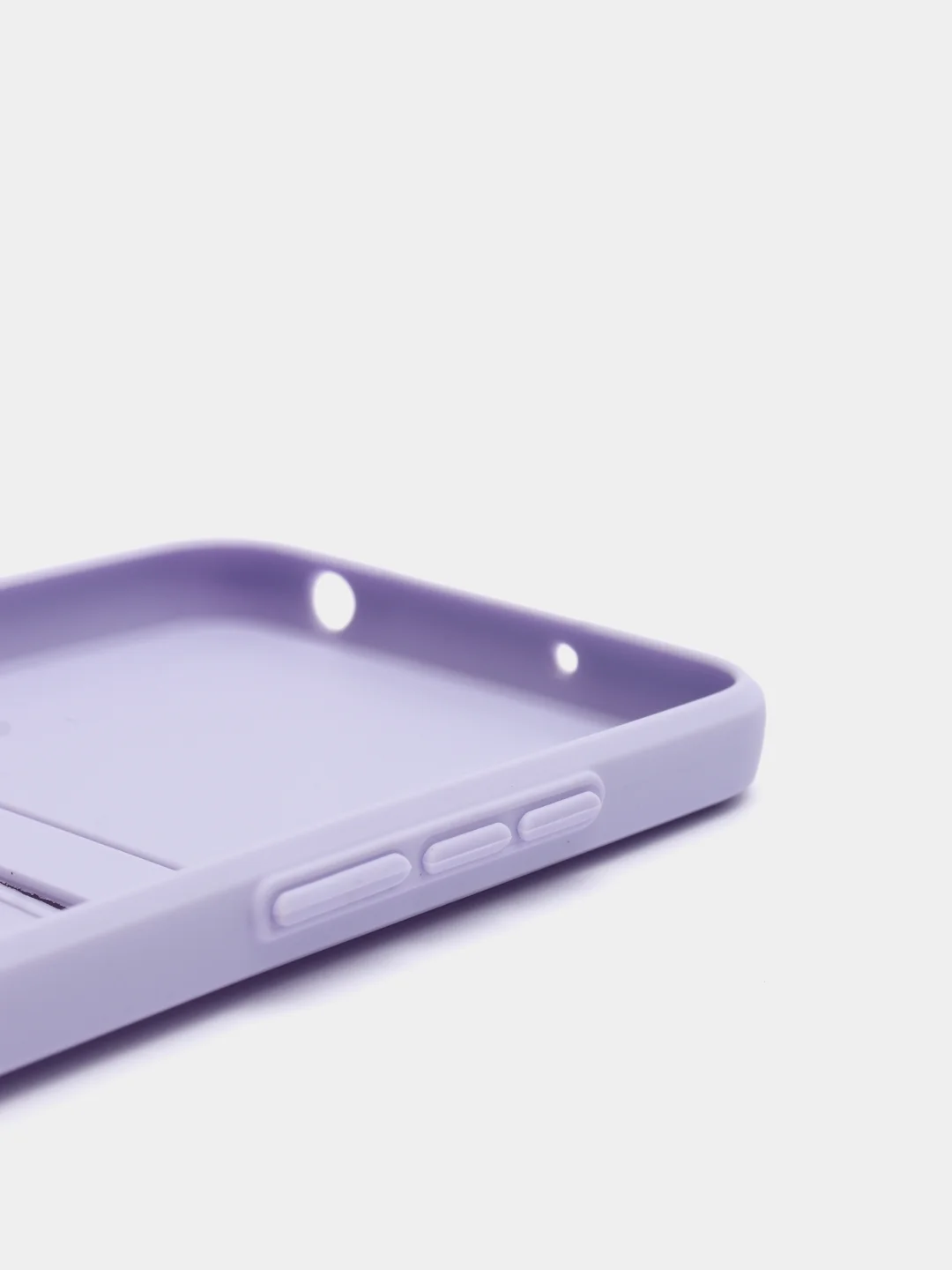 Лавандовый чехол Xiaomi Redmi 9A, Сяоми Редми 9А, силиконовый, с карманом для карты