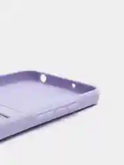 Лавандовый чехол Xiaomi Redmi 9A, Сяоми Редми 9А, силиконовый, с карманом для карты