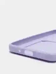 Лавандовый чехол Xiaomi Redmi 9A, Сяоми Редми 9А, силиконовый, с карманом для карты
