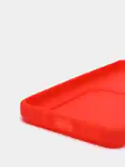 Красный чехол Xiaomi Redmi 9A, Сяоми Редми 9А, силиконовый, с карманом для карты