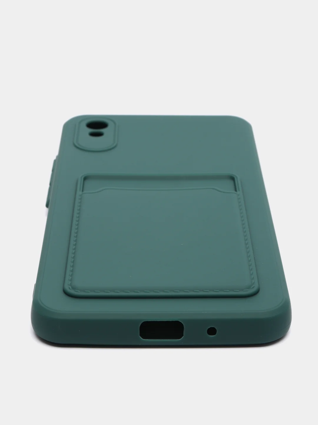 Морской чехол Xiaomi Redmi 9A, Сяоми Редми 9А, силиконовый, с карманом для карты