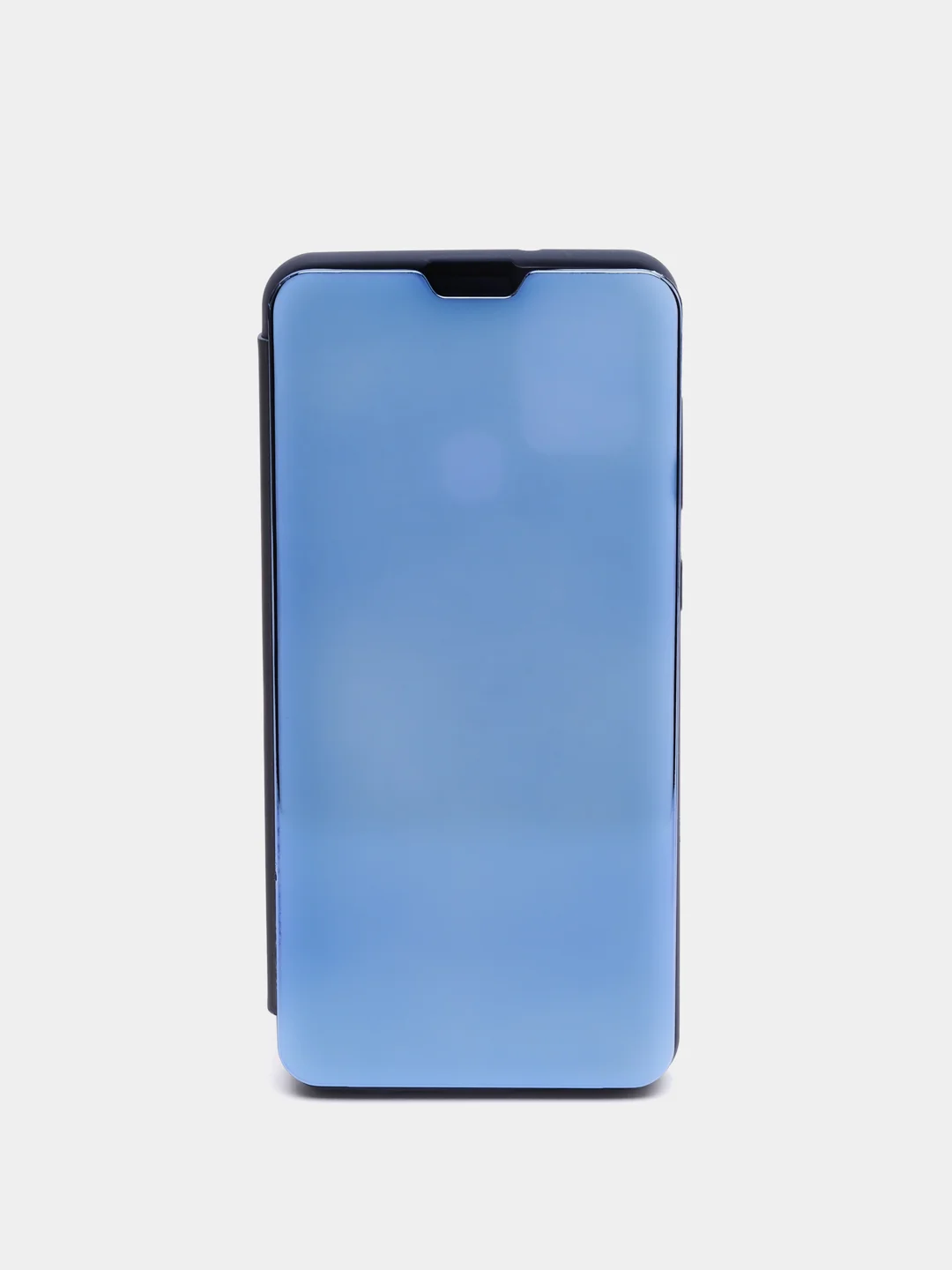 Темно-синий чехол-книжка с прозрачным окном Samsung A21S, A32, A41