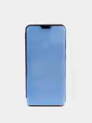 Темно-синий чехол-книжка с прозрачным окном Samsung A21S, A32, A41