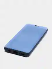 Темно-синий чехол-книжка с прозрачным окном Samsung A21S, A32, A41