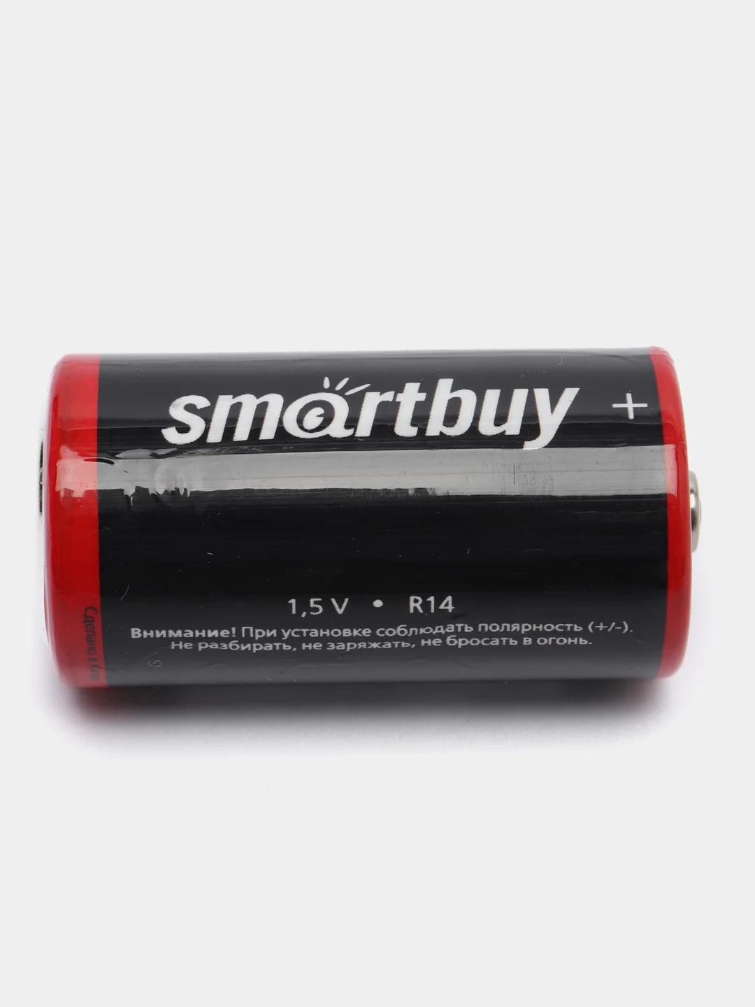 Батарейки Smartbuy R14, солевая, тип C, 2 штуки