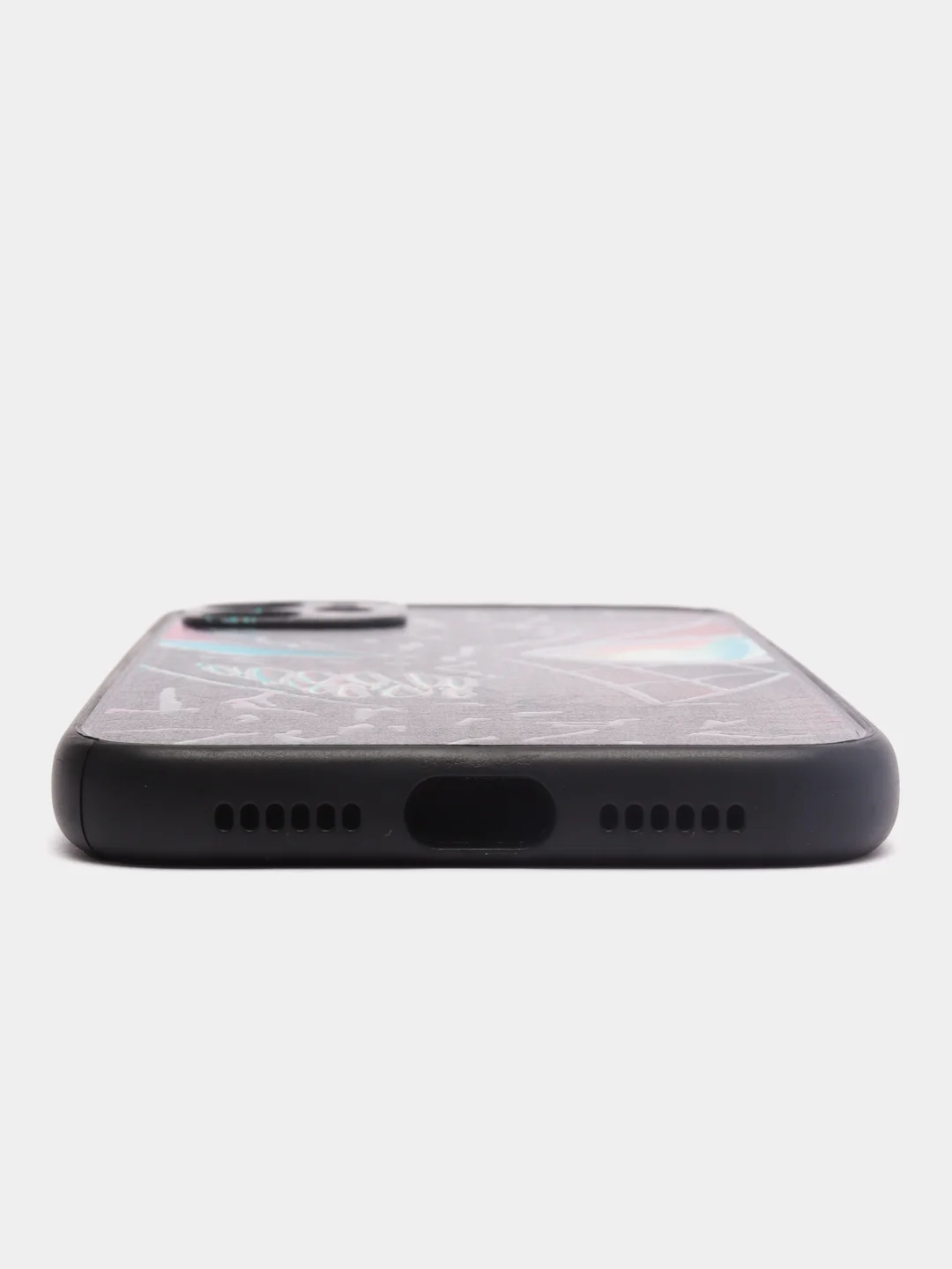 Черный чехол с рисунком на Apple iPhone 11 (Айфон 11)