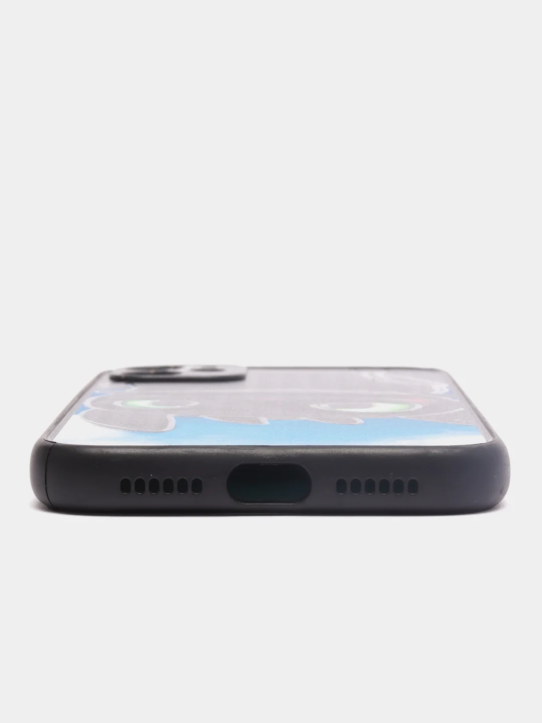 Угольный чехол с рисунком на Apple iPhone 11 (Айфон 11)