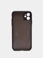 Угольный чехол с рисунком на Apple iPhone 11 (Айфон 11)