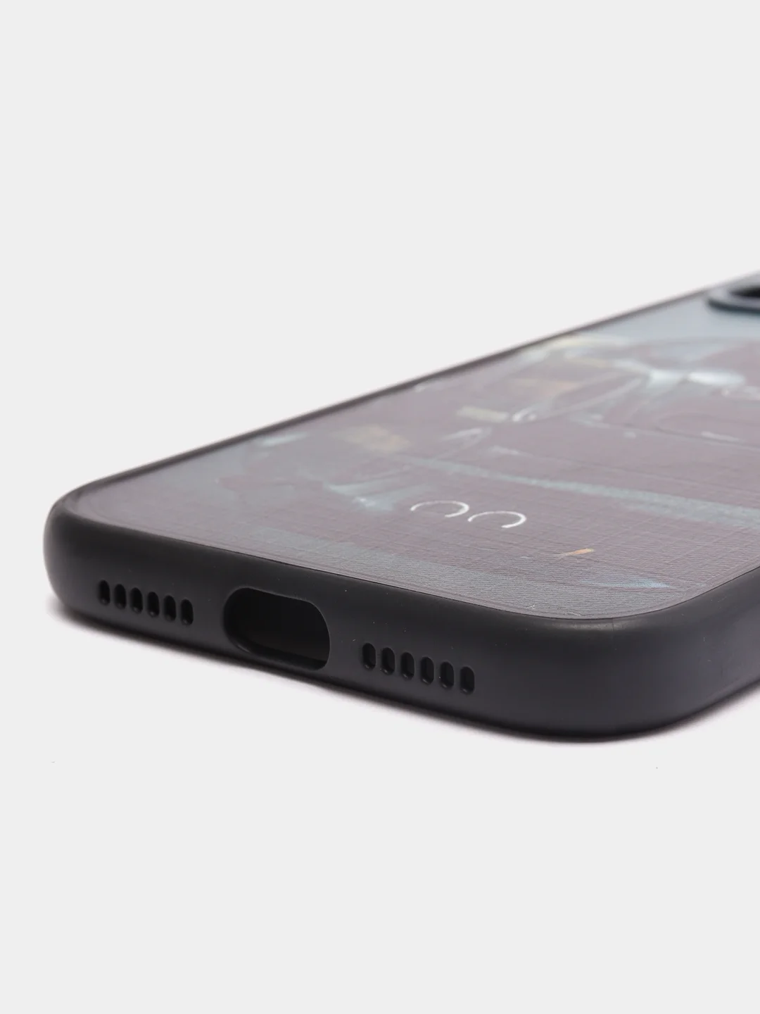 Серый чехол с рисунком на Apple iPhone 11 (Айфон 11)