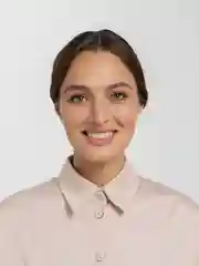 Белый серьги-гвозди