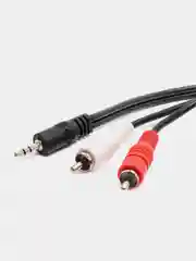 Аудиокабель Perfeo 3.5 Jack (M) - 2xRCA (M)