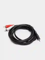 Аудиокабель Perfeo 3.5 Jack (M) - 2xRCA (M)