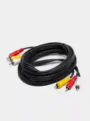 Аудиокабель 3xRCA (M) - 3xRCA (M) Perfeo 1, 1,5, 2, 3 м